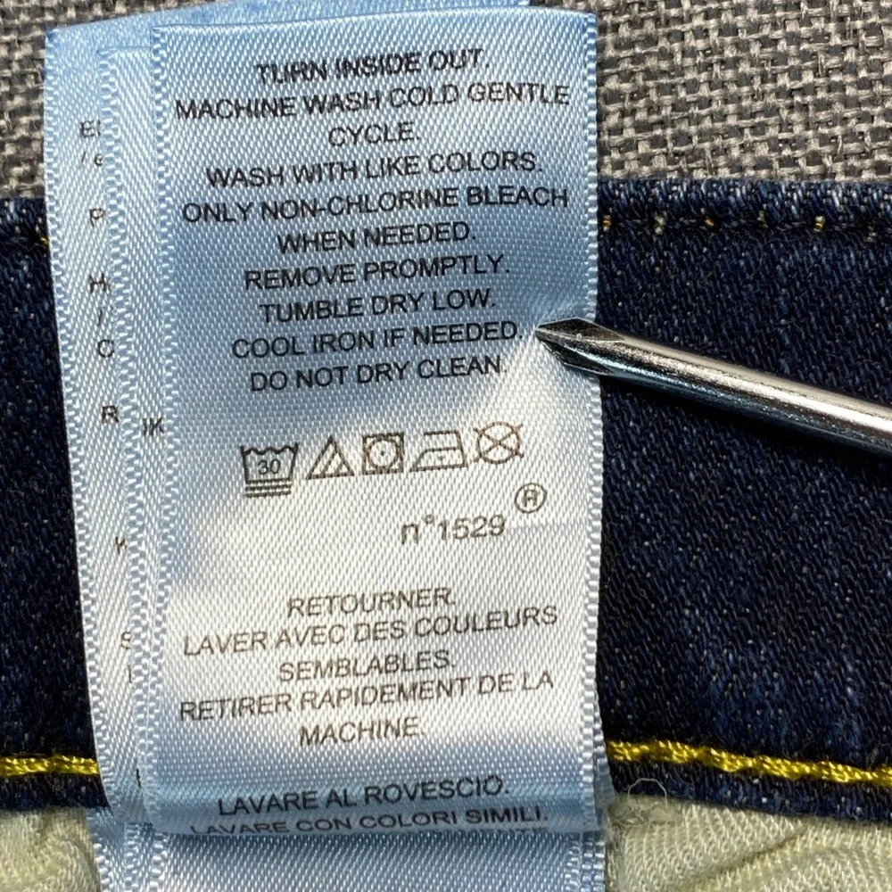 Polo Ralph Lauren Prospect Straight Mens Jeans Dark Wash Denim 36x36 Blue
